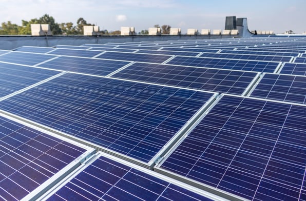 Roof mounting solar panels is the preferred method of installing a Connected Microgrid, but ground mounted is also viable.