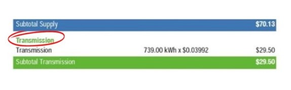 transmissioncharges